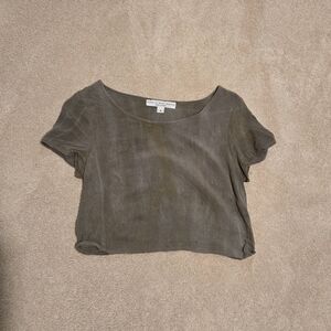 Birds Of North America Short Sleeve Olive Tee